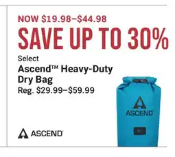 Cabela's Ascend Heavy-Duty Dry Bag offer