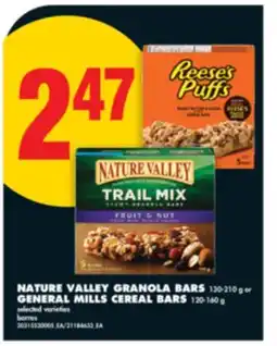 No Frills NATURE VALLEY GRANOLA BARS, 130-210 G OR GENERAL MILLS CEREAL BARS, 120-160 G offer