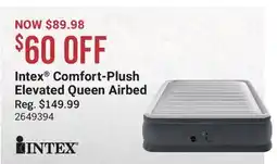 Cabela's Intex Comfort-Plush Elevated Queen Airbed offer