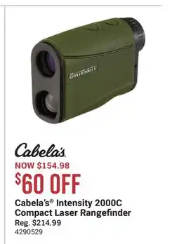 Cabela's Cabela's Intensity 2000C Compact Laser Rangefinder offer