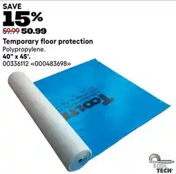RONA Temporary floor protection offer