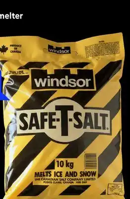 RONA Safe-T-Salt ice melter offer