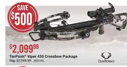 Cabela's TenPoint Viper 430 Crossbow Package offer