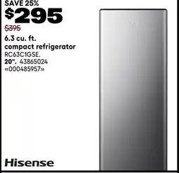 RONA 6.3 cu. ft. compact refrigerator offer