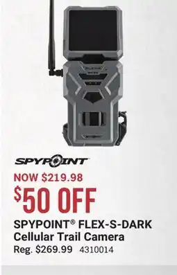 Cabela's SPYPOINT FLEX-S-DARK Cellular Trail Camera offer