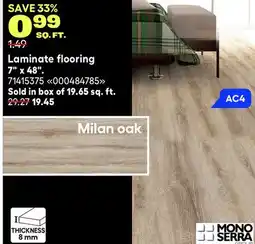 RONA Laminate flooring 7 x 48 offer