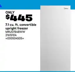 RONA 7.1 cu. ft. convertible upright freezer offer