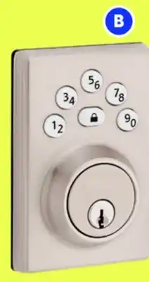 RONA Daylon, satin nickel finish electronic locks offer