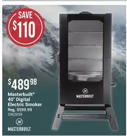 Cabela's Masterbuilt 40 Digital Electric Smoker offer