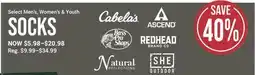 Cabela's SOCKS offer