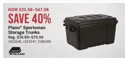 Cabela's Plano Sportsman Storage Trunks offer