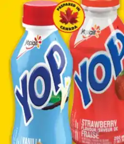 No Frills YOPLAIT YOP DRINKABLE YOGURT, 200 ML offer