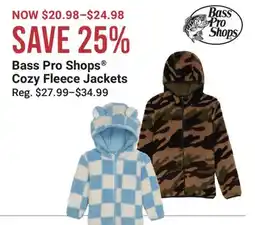 Cabela's Bass Pro Shops Cozy Fleece Jackets offer