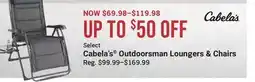 Cabela's Select Cabela's Outdoorsman Loungers & Chairs offer