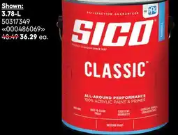RONA SICO Classic interior paint 3.78-L offer