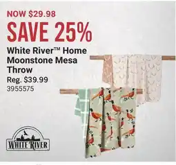 Cabela's White River Home Moonstone Mesa Throw offer