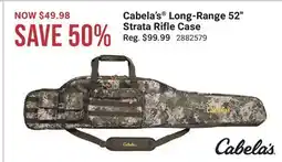 Cabela's Cabela's Long-Range 52 Strata Rifle Case offer