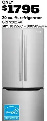 RONA 20 cu. ft. refrigerator offer
