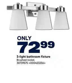 RONA VALU+ 3-light bathroom fixture offer