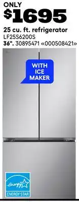 RONA LG 25 cu. ft. refrigerator offer