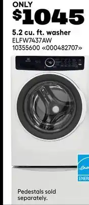 RONA ELECTROLUX 5.2 cu. ft. washer offer