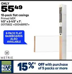 RONA 10-pack flat casings offer