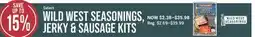 Cabela's WILD WEST SEASONINGS, JERKY & SAUSAGE KITS offer