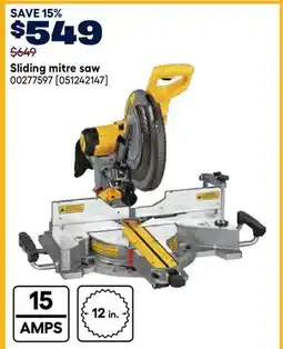 RONA DEWALT Sliding mitre saw offer