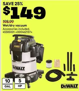 RONA DEWALT Wet/dry vacuum offer