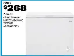 RONA MIDEA 7 cu. ft. chest freezer offer
