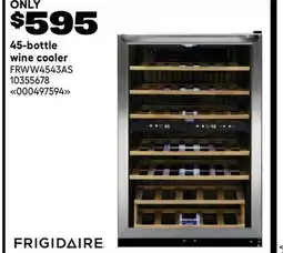 RONA FRIGIDAIRE 45-bottle wine cooler offer
