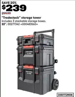 RONA CRAFTSMAN Tradestack storage tower 22 offer