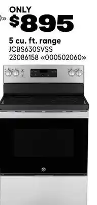 RONA GE 5 cu. ft. range offer