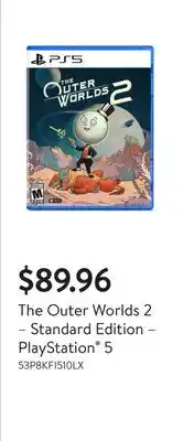 Walmart The Outer Worlds 2 – Standard Edition – PlayStation 5 offer