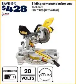 RONA Sliding compound mitre saw offer