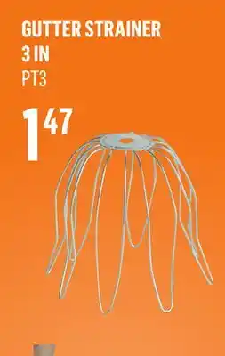 Canac Gutter Strainer 3 in offer