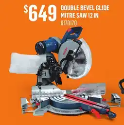 Canac Double Bevel Glide Mitre Saw 12 in offer