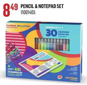 Canac Pencil & Notepad Set offer
