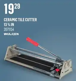Canac Ceramic Tile Cutter offer