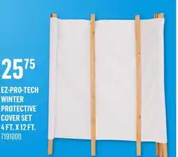 Canac EZ-Pro-Tech Winter Protective Cover Set -4 ft. x 12 ft offer