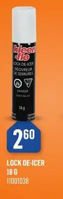 Canac Lock De-Icer 18 g offer