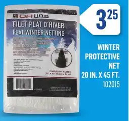 Canac Winter Protective Net 20in.x45ft offer