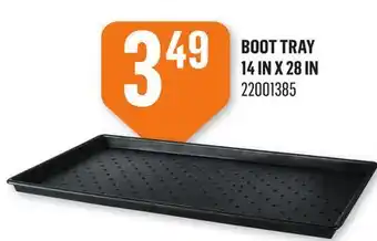 Canac Boot Tray 14 in x 28 in offer