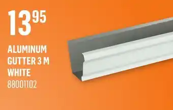 Canac Aluminum Gutter 3 m offer