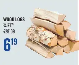 Canac Wood Logs 3/4ft³ offer