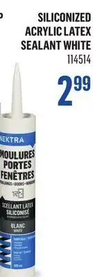 Canac Siliconized Acrylic Latex Sealant White offer