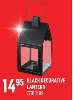 Canac Black Decorative Lantern offer