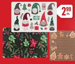 Canac Rectangular Placemat Gingerbread 17 3/4 in. x 11 3/4 in offer