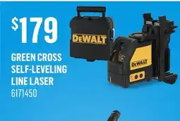 Canac Green Cross Self-Leveling Line Laser offer