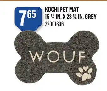 Canac Kochi Pet Mat 153/4in.x235/8in. Grey offer